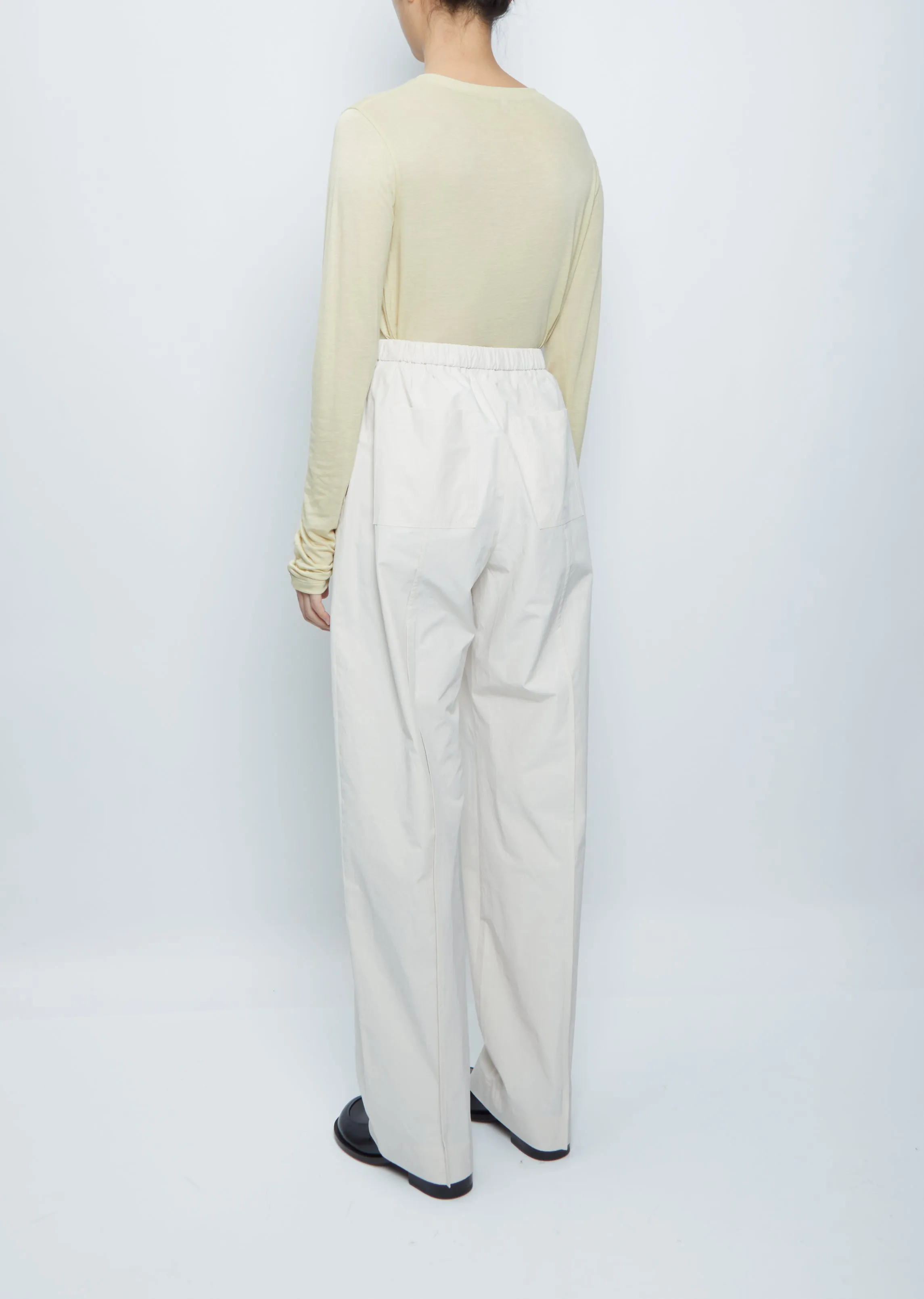 Belted Tuck Pants