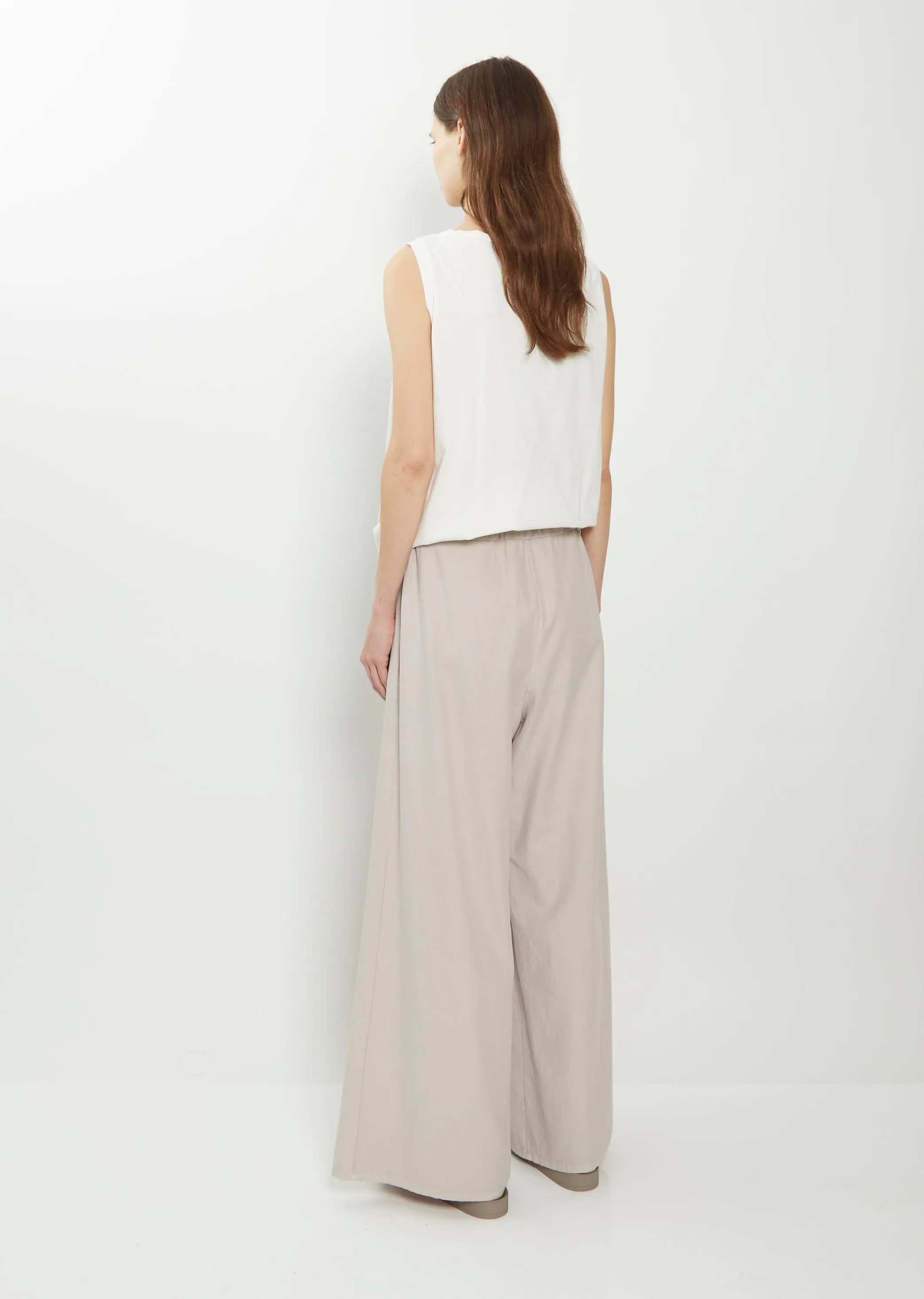 Brushed Cotton Dalla Pant — Mystic