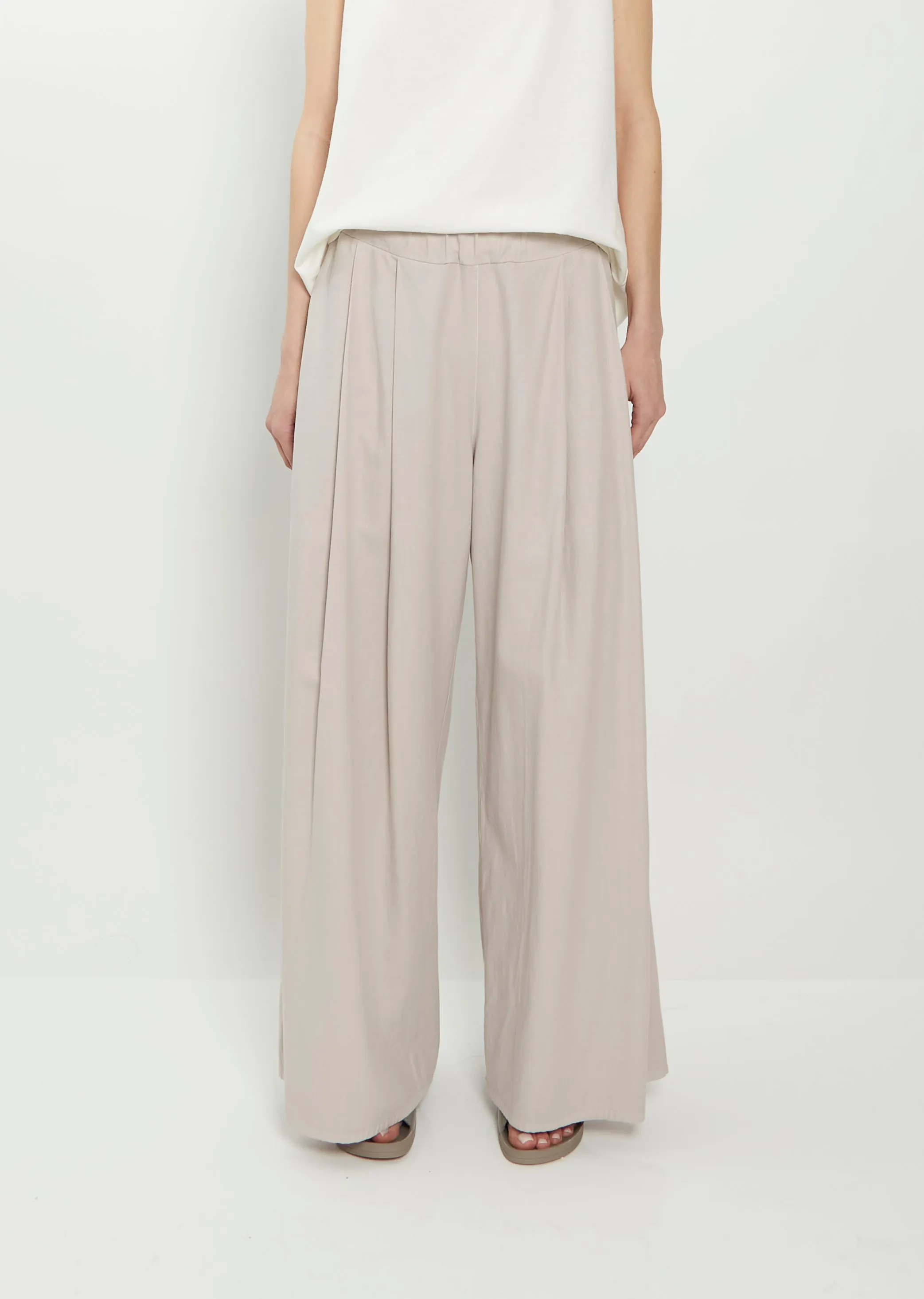 Brushed Cotton Dalla Pant — Mystic