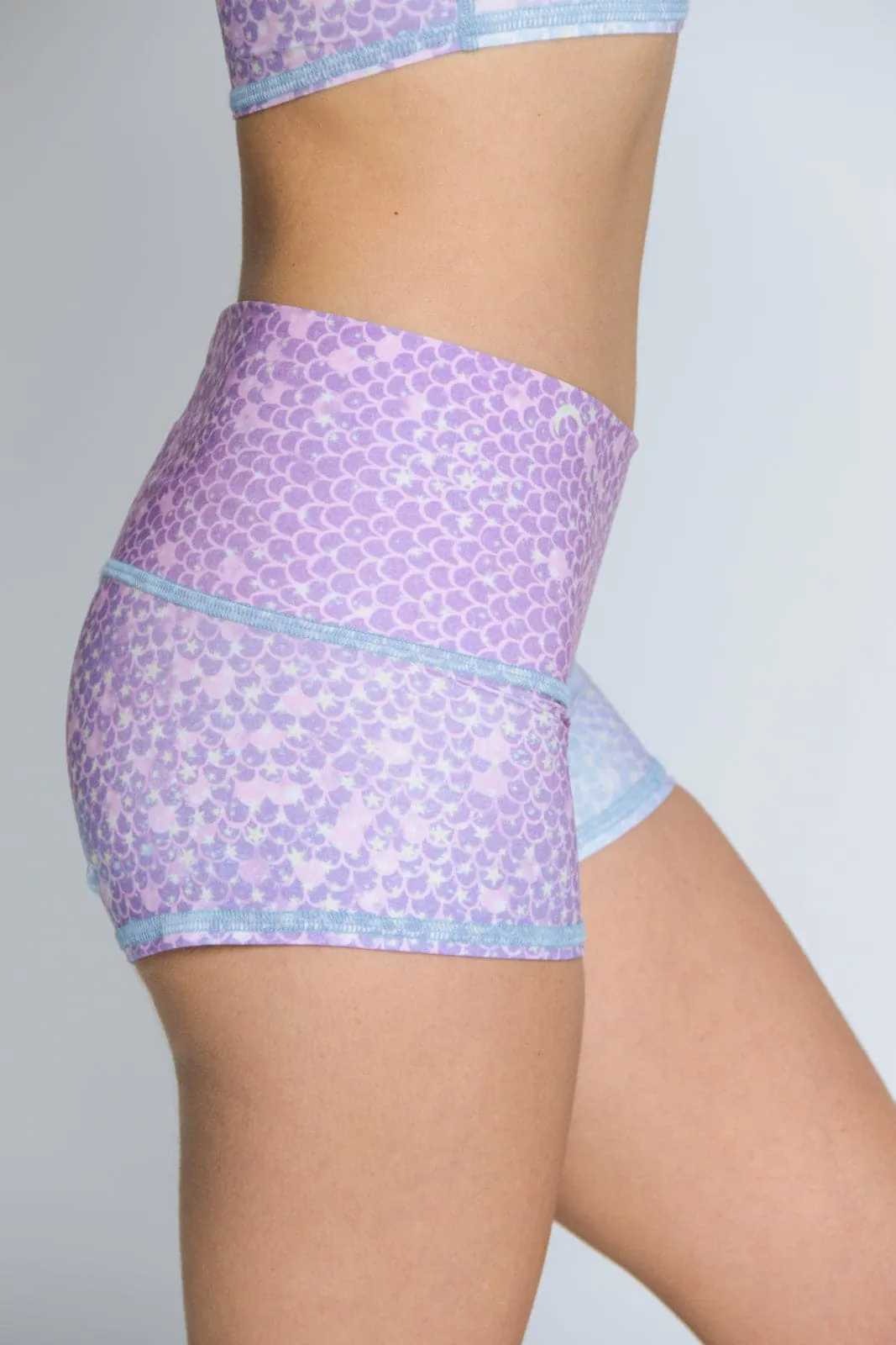 Mermaid Fairy Queen Lavender Sun Short