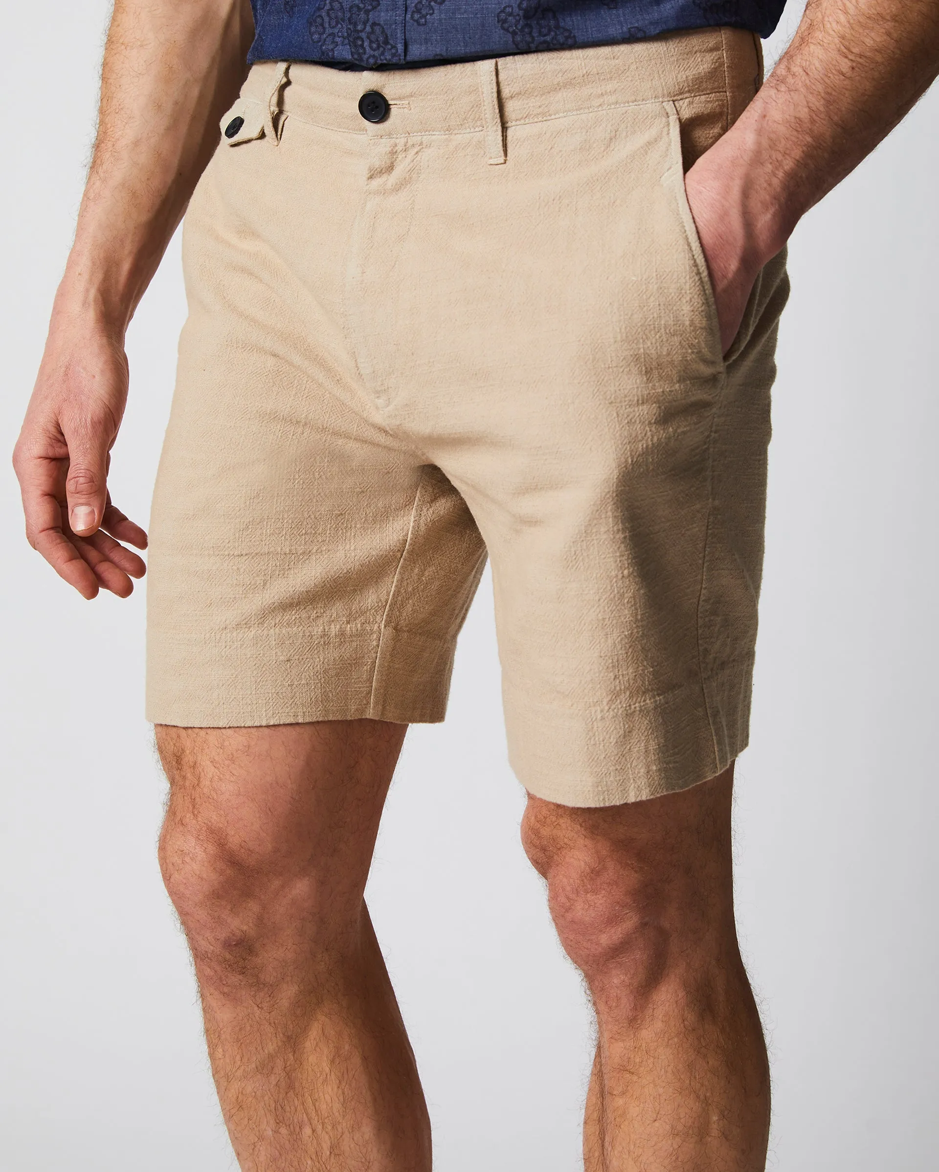 Slub Cotton Short